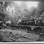 MP James Carroll and party on bush railway at Waipaoa, Gisborne